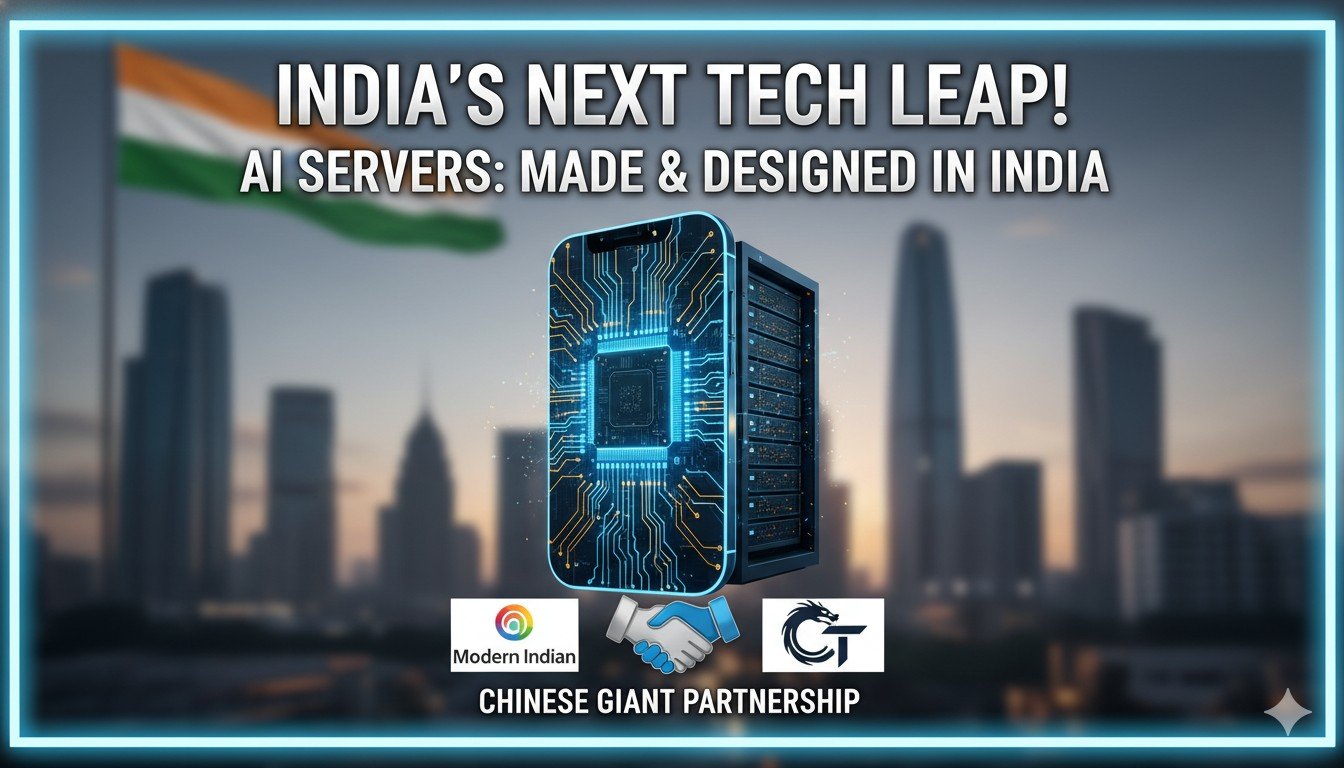 Lenovo AI सर्वर प्लांट भारत में मैन्युफैक्चरिंग