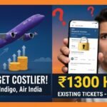 अकासा एयर का विमान उड़ान भरते हुए, फ्यूल सरचार्ज के कारण टिकट महंगी होने की खबर