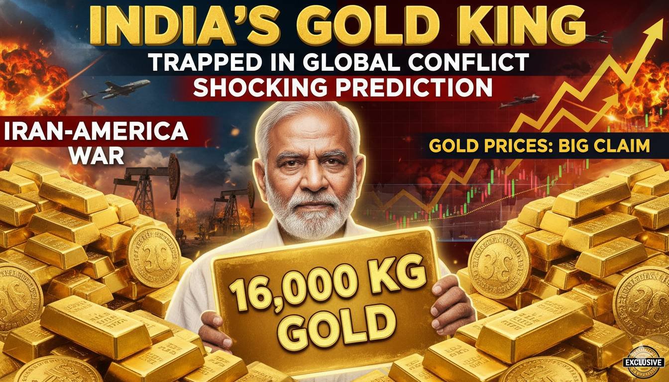 जॉय अलुक्कास और सोने के बार, ईरान-अमेरिका युद्ध के बीच गोल्ड कीमतों पर बड़ा दावा